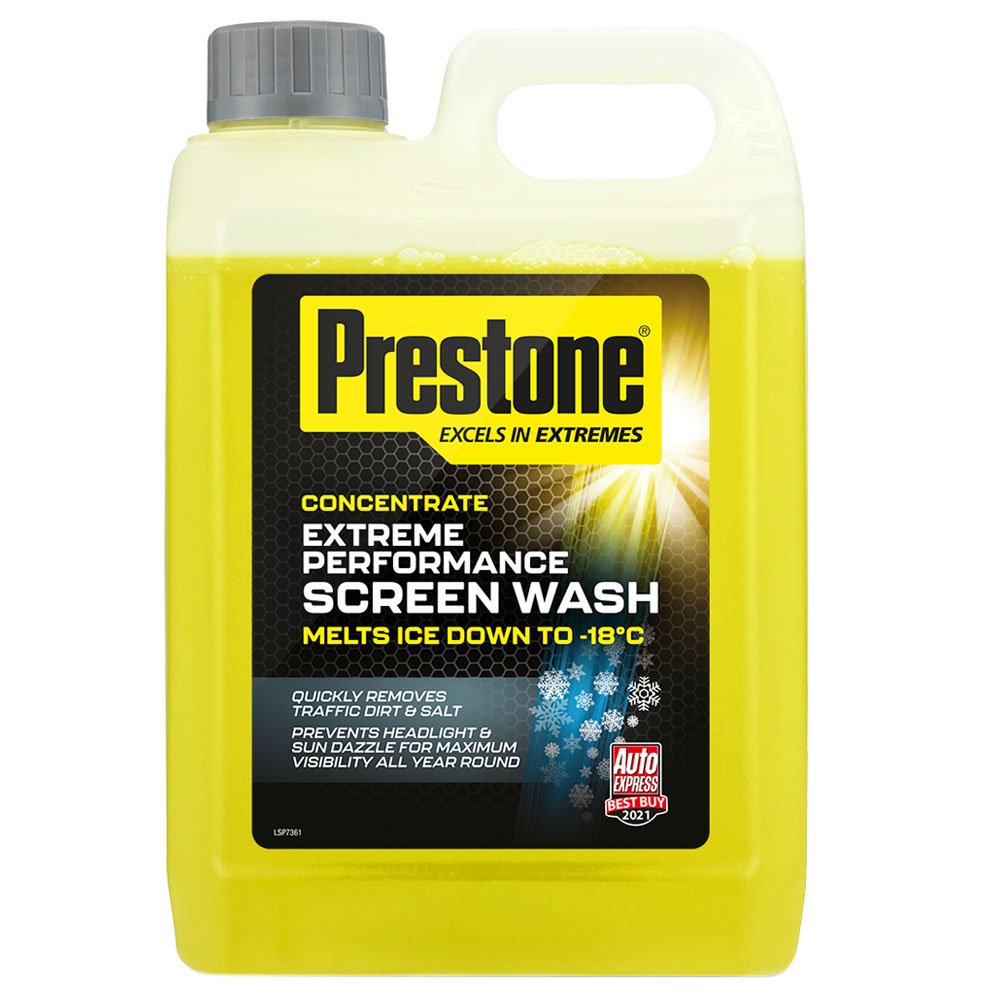 Prestone Extreme Performance Concentrated Screenwash 18°C 2.5L Wilko