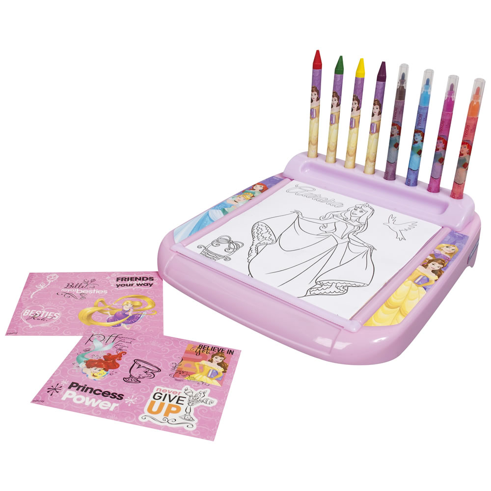 Disney Princess Deluxe Roll and Go Art Set Image 5