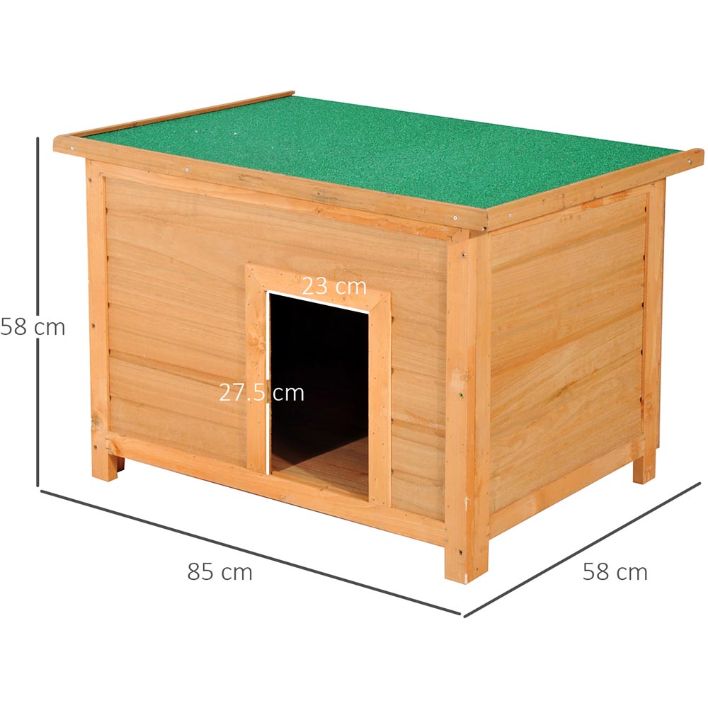 PawHut Wooden Dog Kennel Image 2