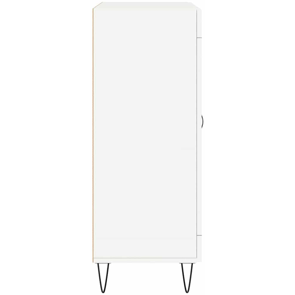 vidaXL 2 Door White Sideboard Image 7