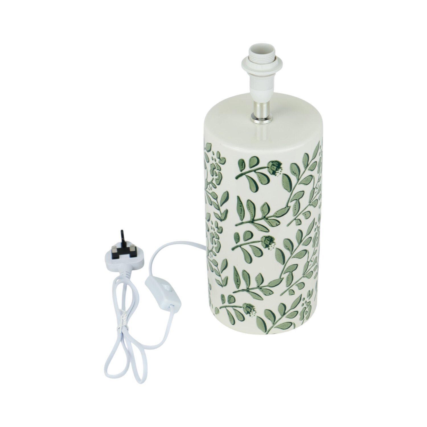 Botanical Ceramic Table Lamp Green Image 5