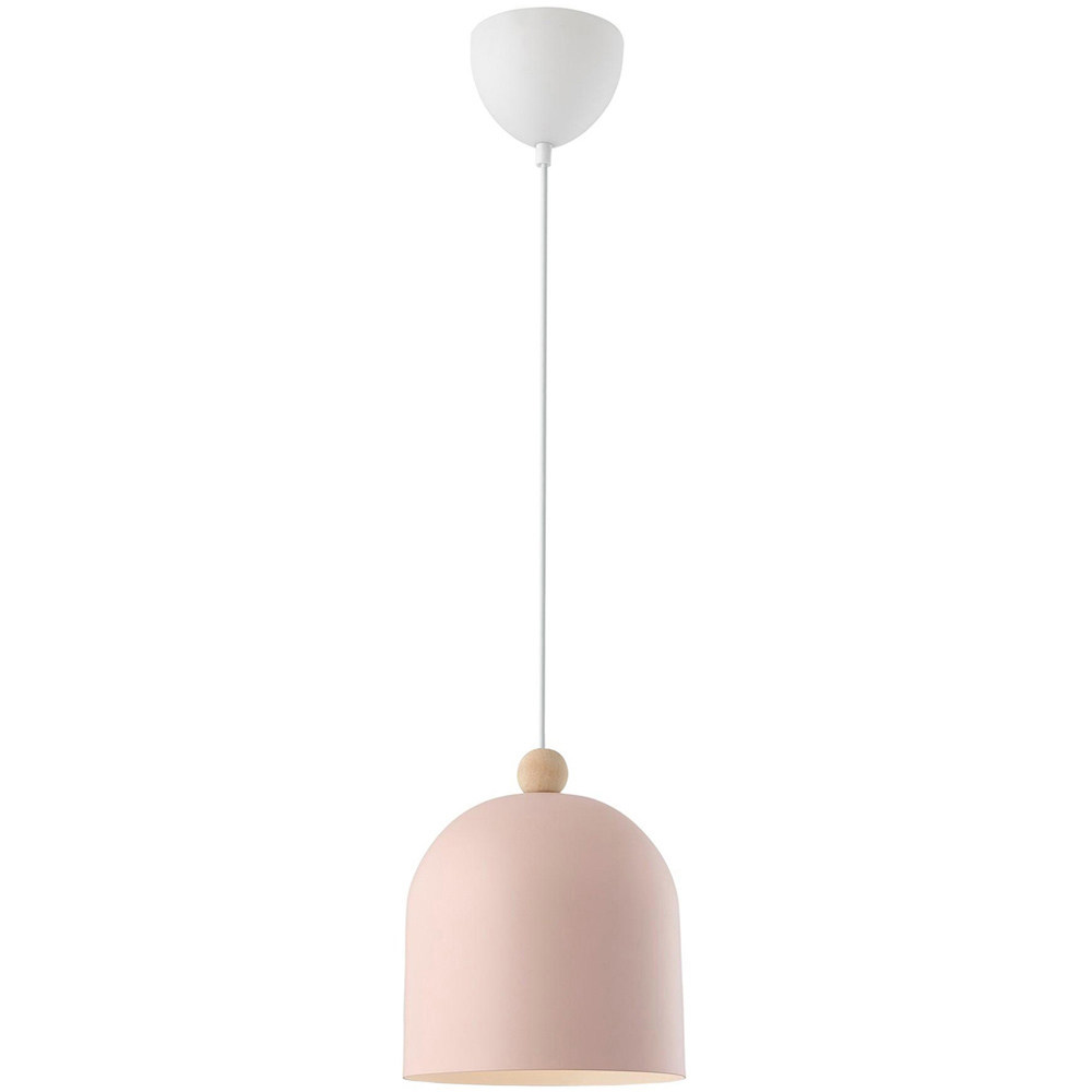 Nordlux Gaston Dusty Rose Pendant Light Image 1