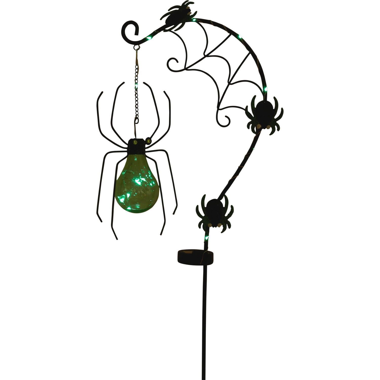 Haunted Halloween Spider Stake Light Image 2