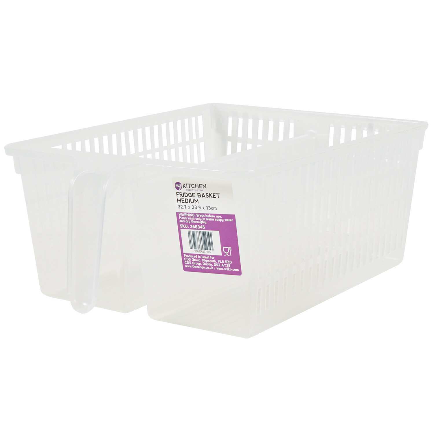 Fridge Basket - White / Medium Image 3