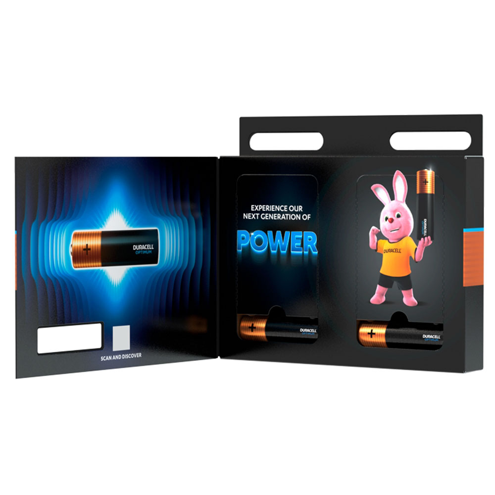 Duracell Optimum AA Batteries 8 Pack Image 7