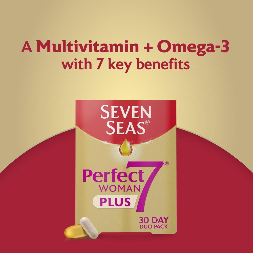 Seven Seas Perfect7 Woman Plus Multivitamins 30 Day Duo Pack Image 3