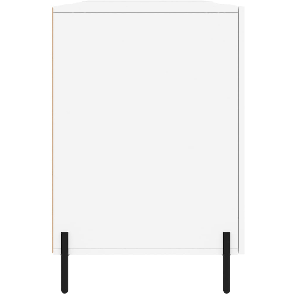 vidaXL 2 Door Modern Desk White Image 7