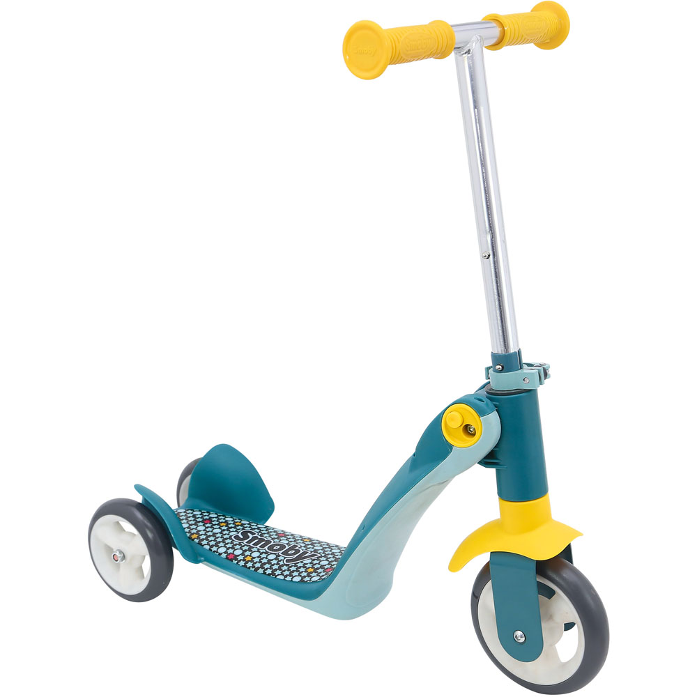 Smoby Reversible 2-in-1 Grey Scooter Image 1