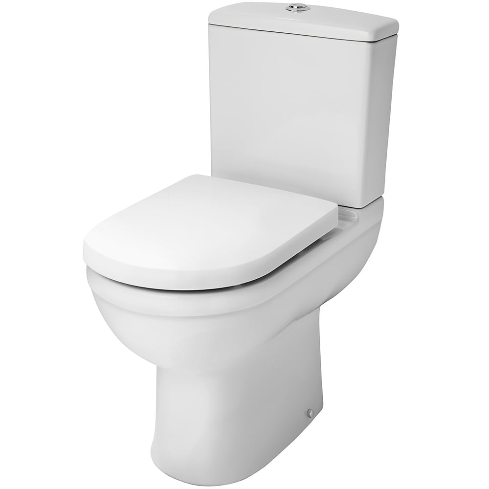 nuie Ivo White Pan and Cistern 350mm Image 1