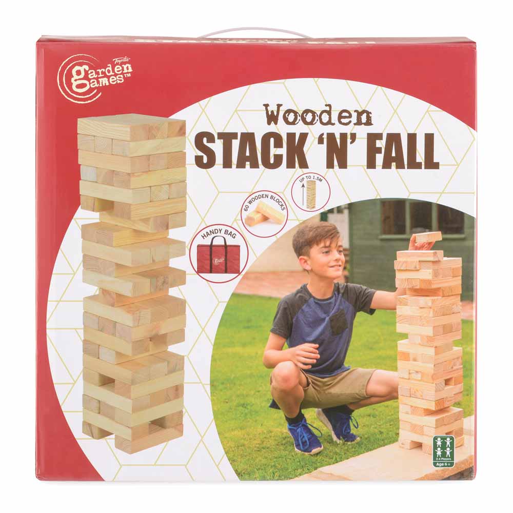 Giant Stack 'n' Fall Garden Games Image 4