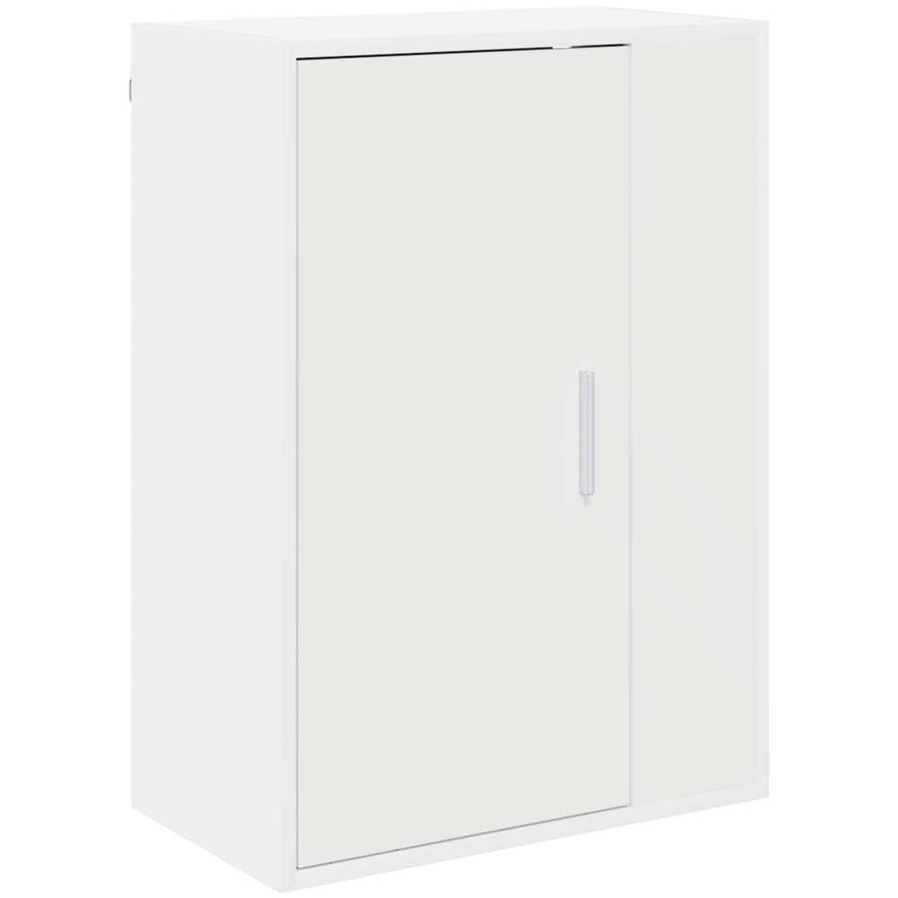 vidaXL White Wall Mounted 4 Piece TV Cabinet Set Image 7