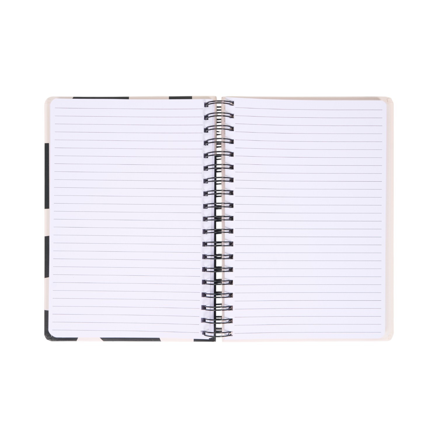 Black and White Spiral Notebook B5 Image 3