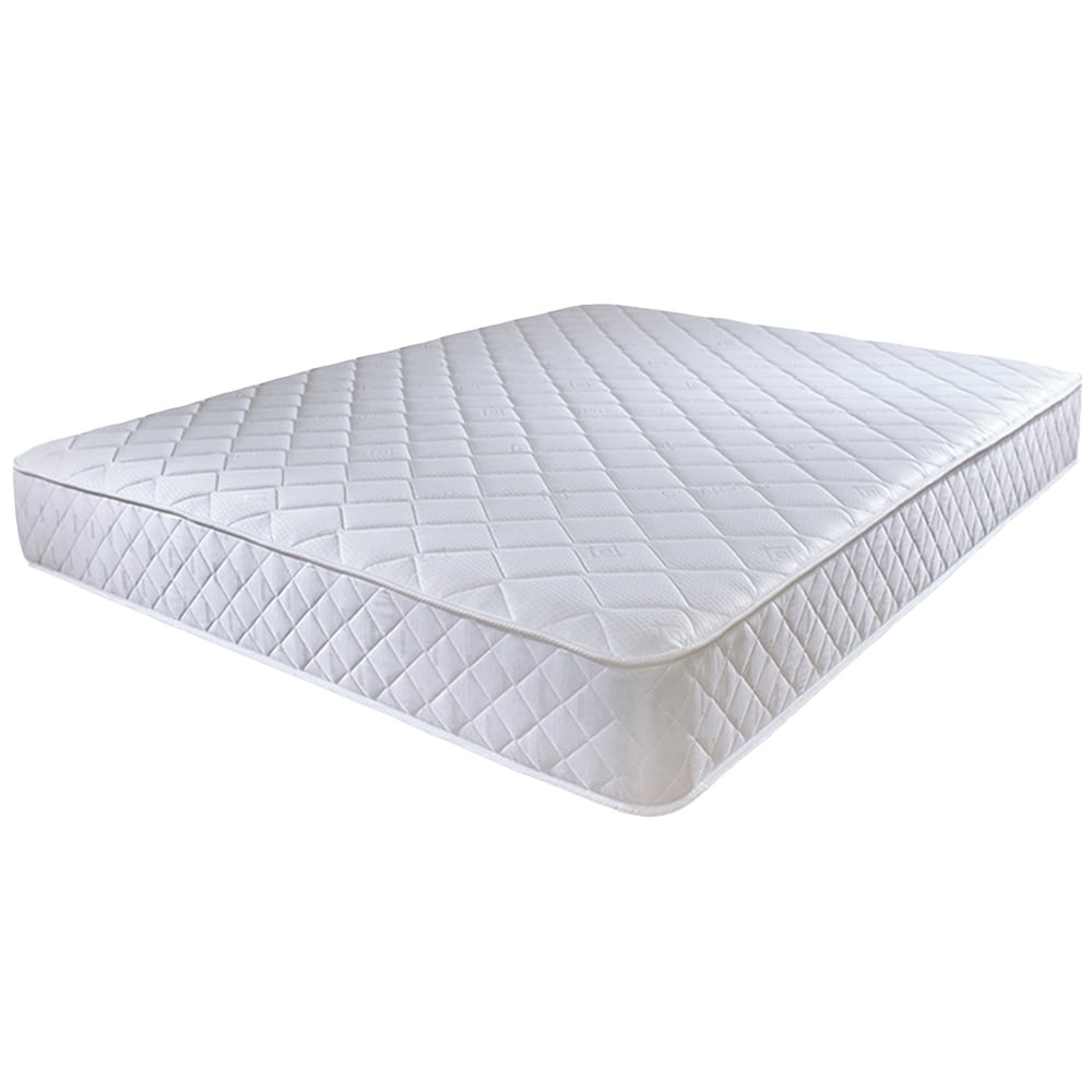 Extreme Comfort King Size White Open Coil Spring Mattress Image 1