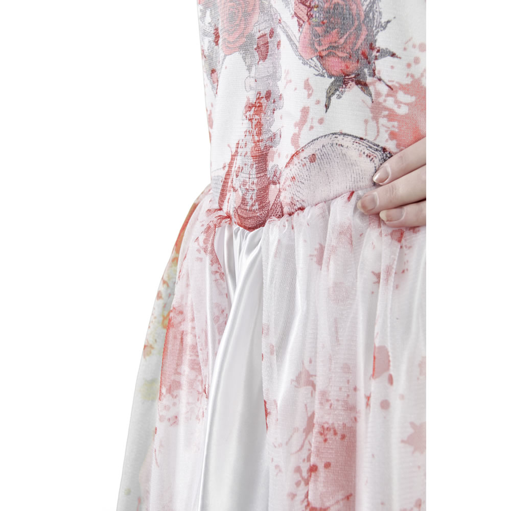Wilko Ladies Flower Bride Costume Size 12 - 14 Image 4