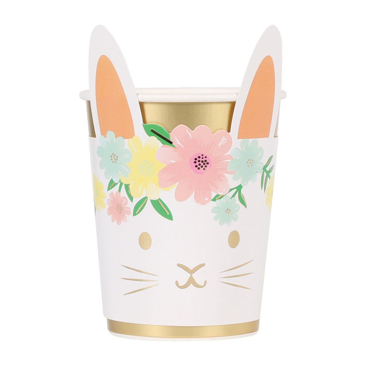 Pack of 8 Paper Bunny Cups Image 2