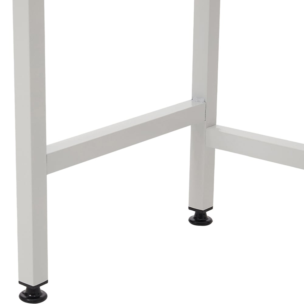 Living and Home 3 Shelf White Over Toilet Storage Shelf Image 3