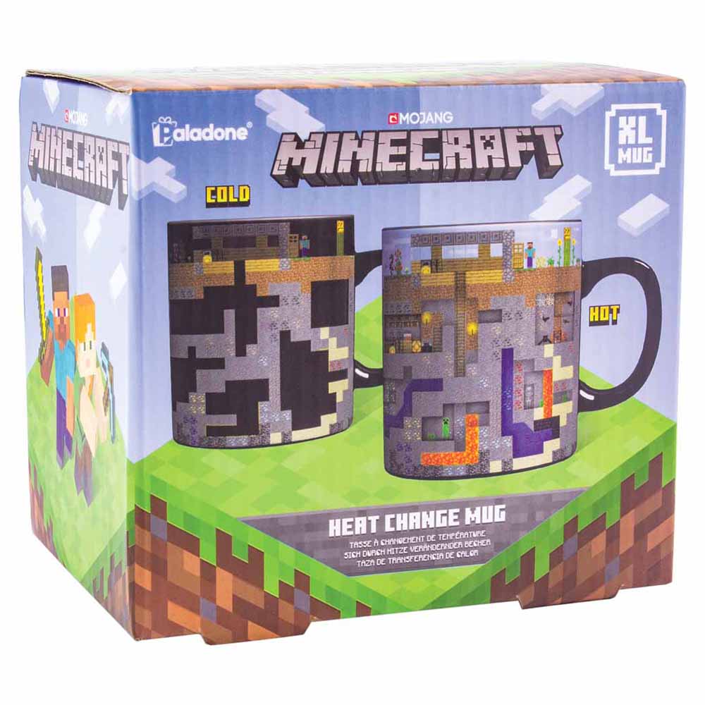 Minecraft XL Heat Change Mug Image 1