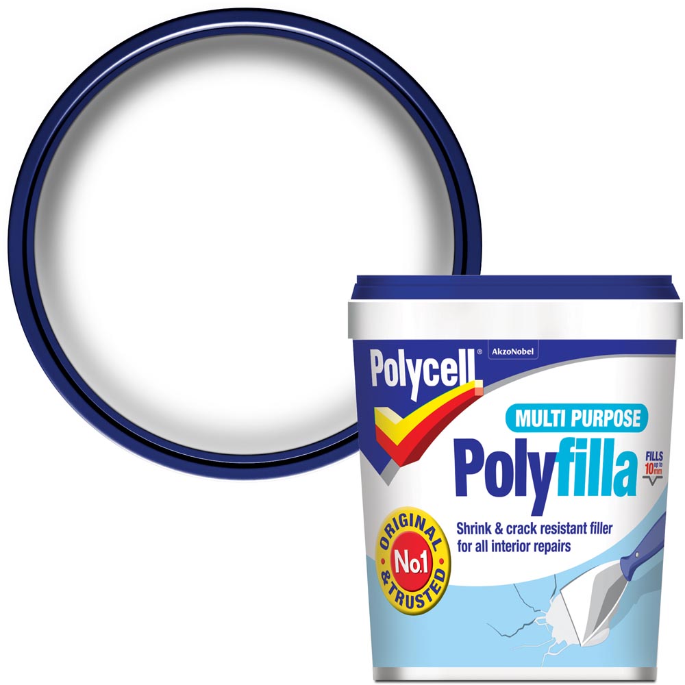 Polycell Multi Purpose Polyfilla 1kg Image 2