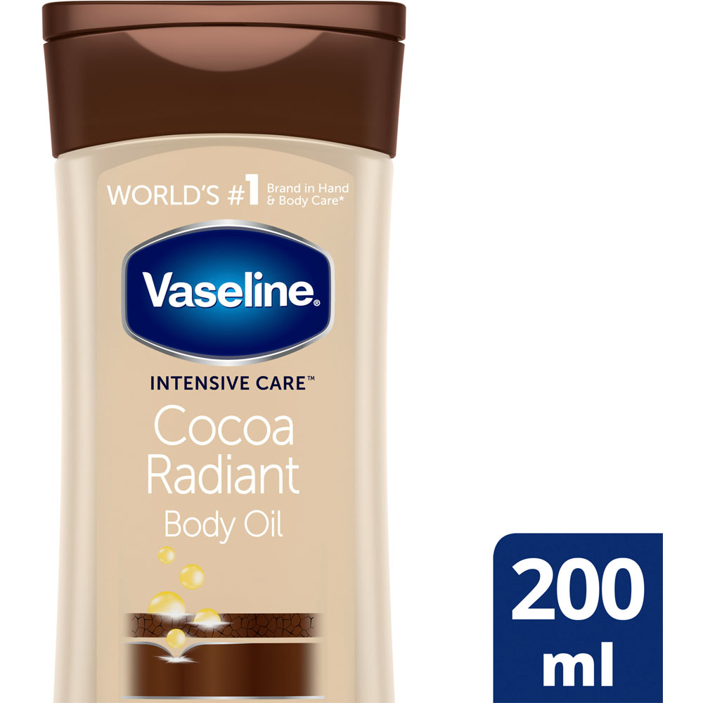 Vaseline cocoa radiant body promo oil