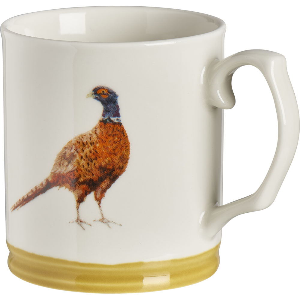 Wilko Watercolour Pheasent Mug Image 2