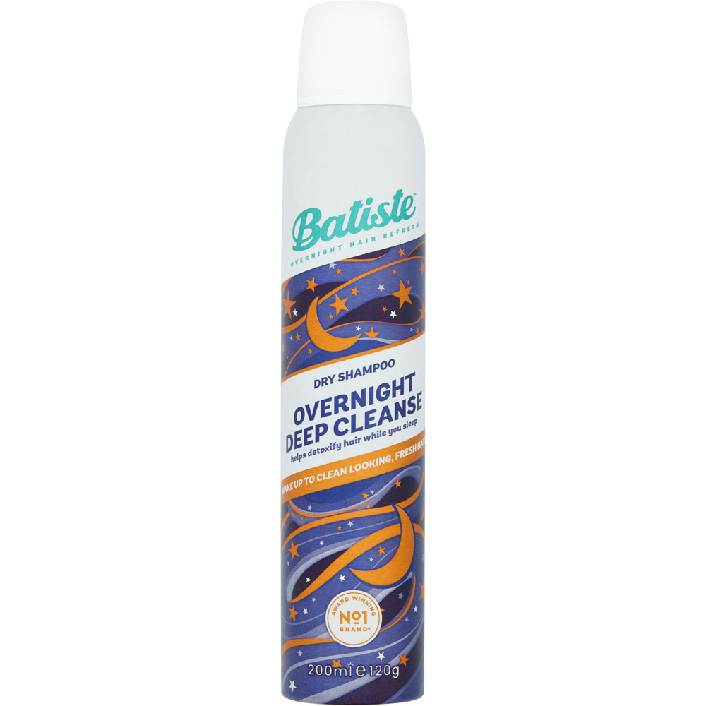 Batiste Overnight Deep Cleanse Dry Shampoo 200ml Image 1