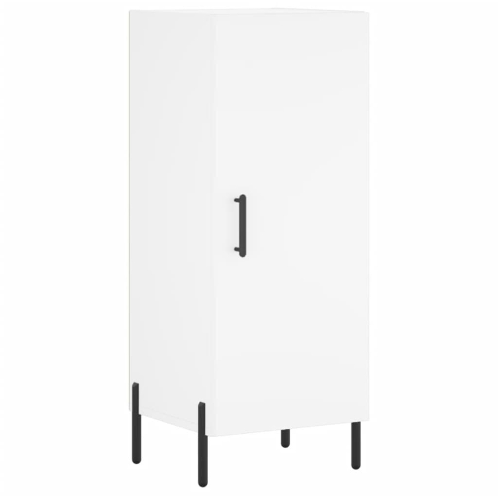 vidaXL 2 Door White Highboard Image 7