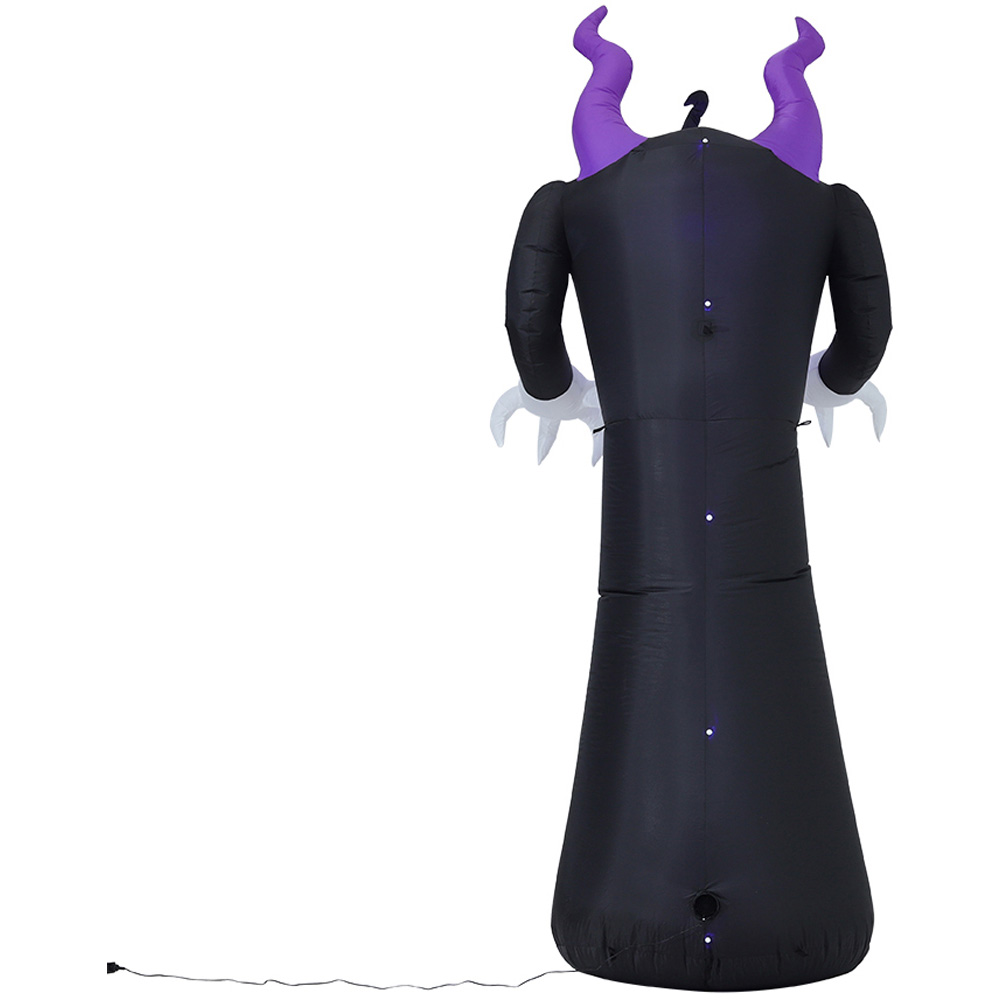 Living and Home Halloween Inflatable Outdoor Ghost with Raising Hands and LED Lights 315cm Image 3