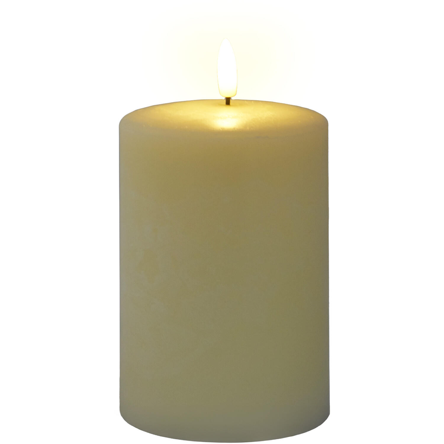 Domed LED Candle - Natural / 10cm Image 3