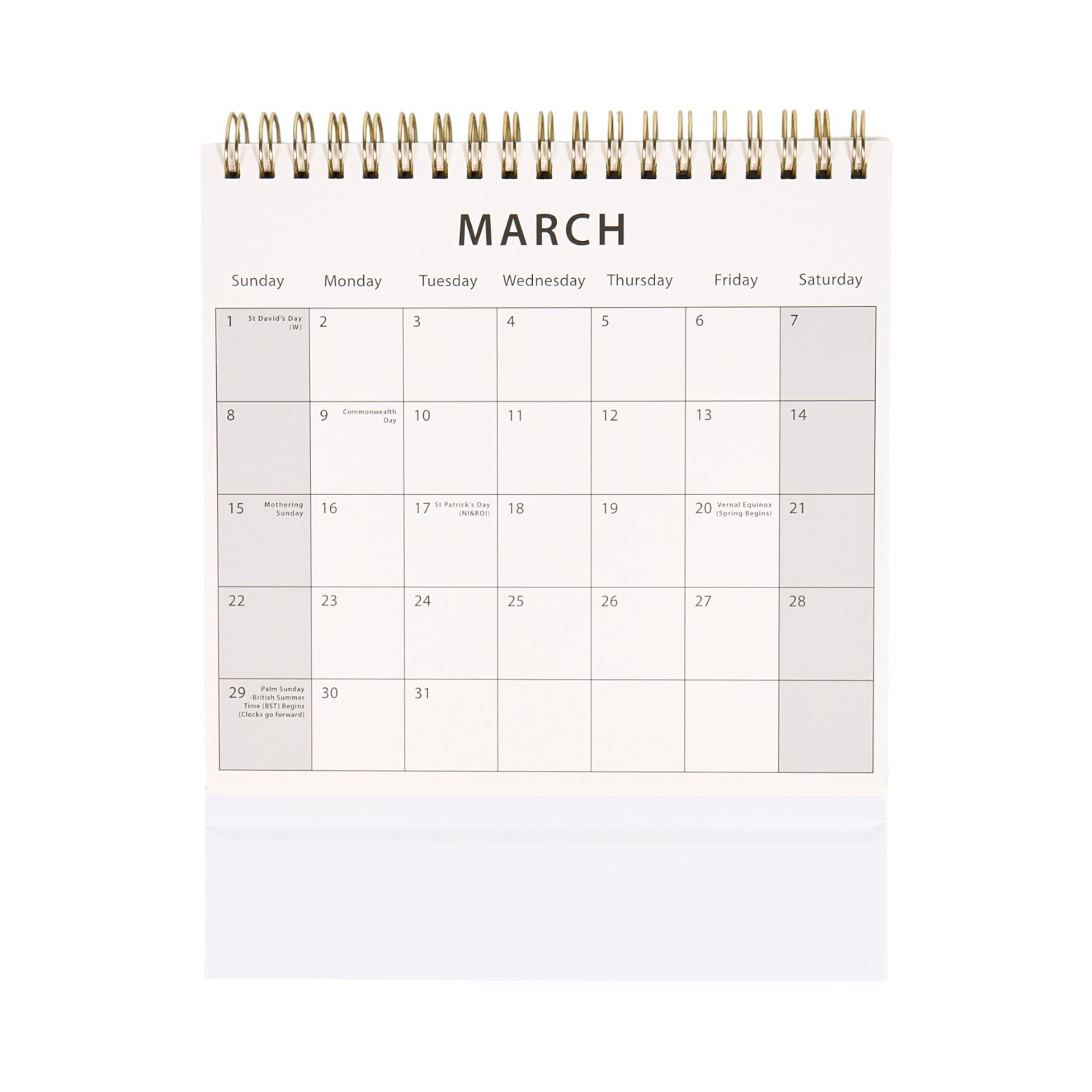 2026 Desk Calendar Image 6