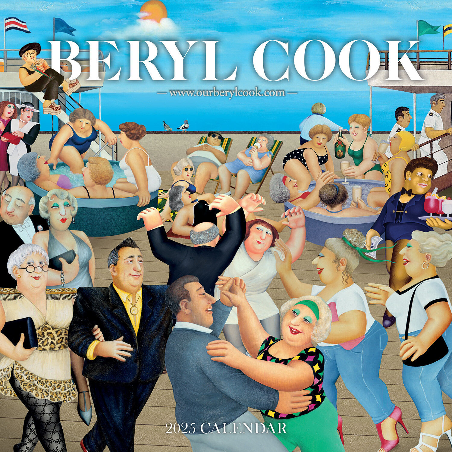 2025 Beryl Cook Wall Calendar Image