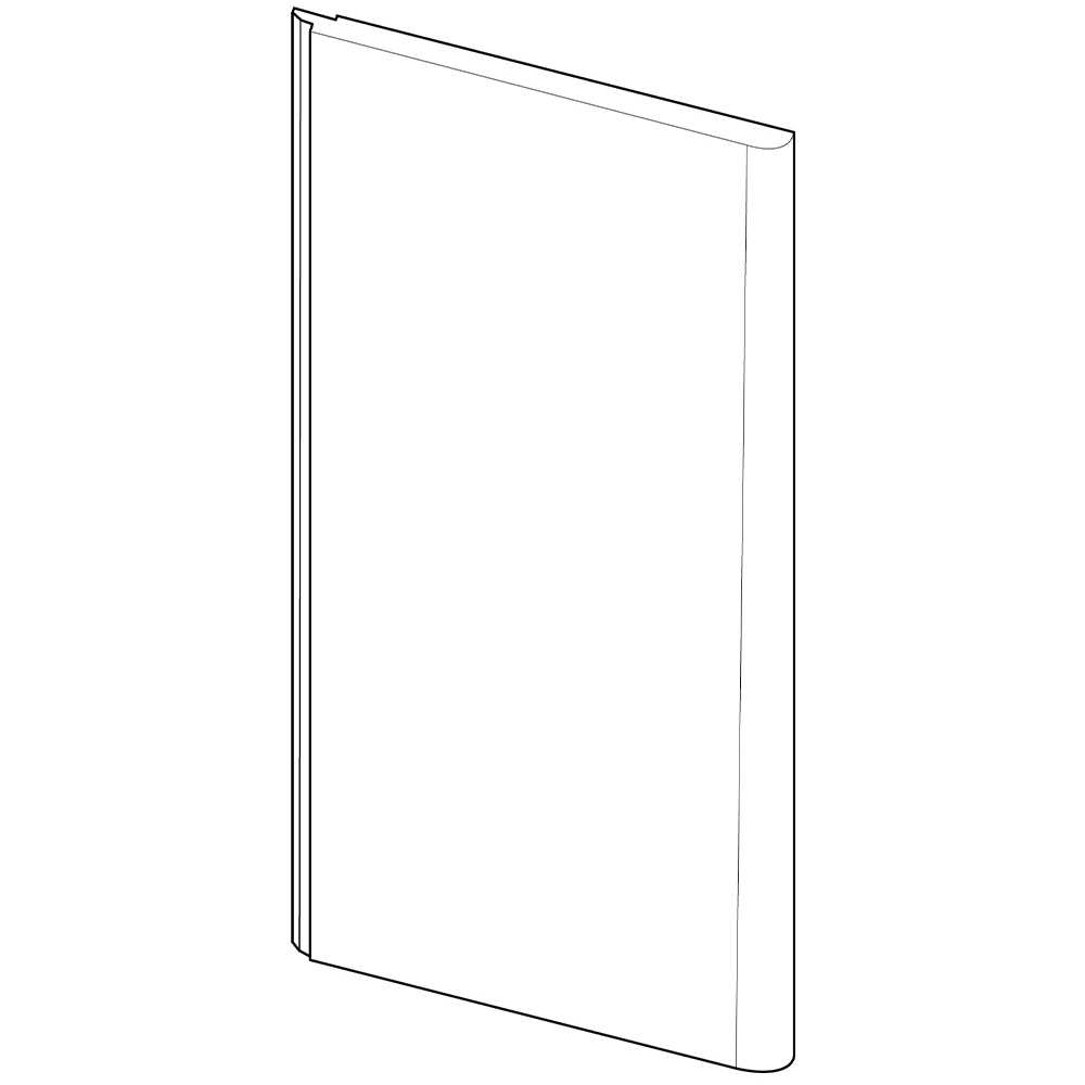 Wetwall Elite Post Formed Marmo Grigio Shower Panels 2420 x 1200mm Image 5