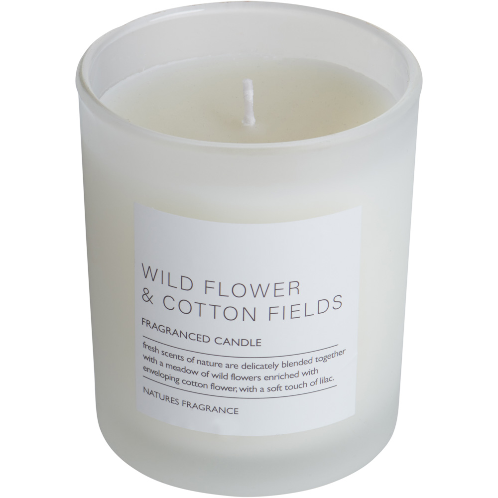 Nature's Fragrance Wildflower and Cotton Field Jar Candle Small Image 2
