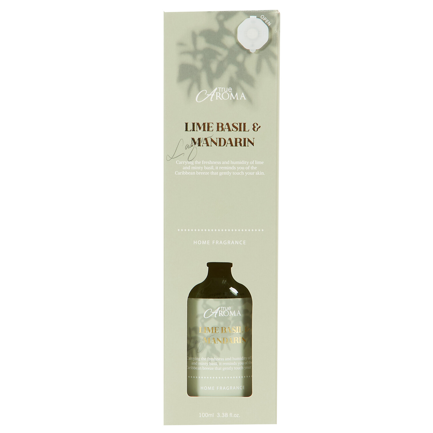 Lime Basil and Mandarin Diffuser - Green Image 1