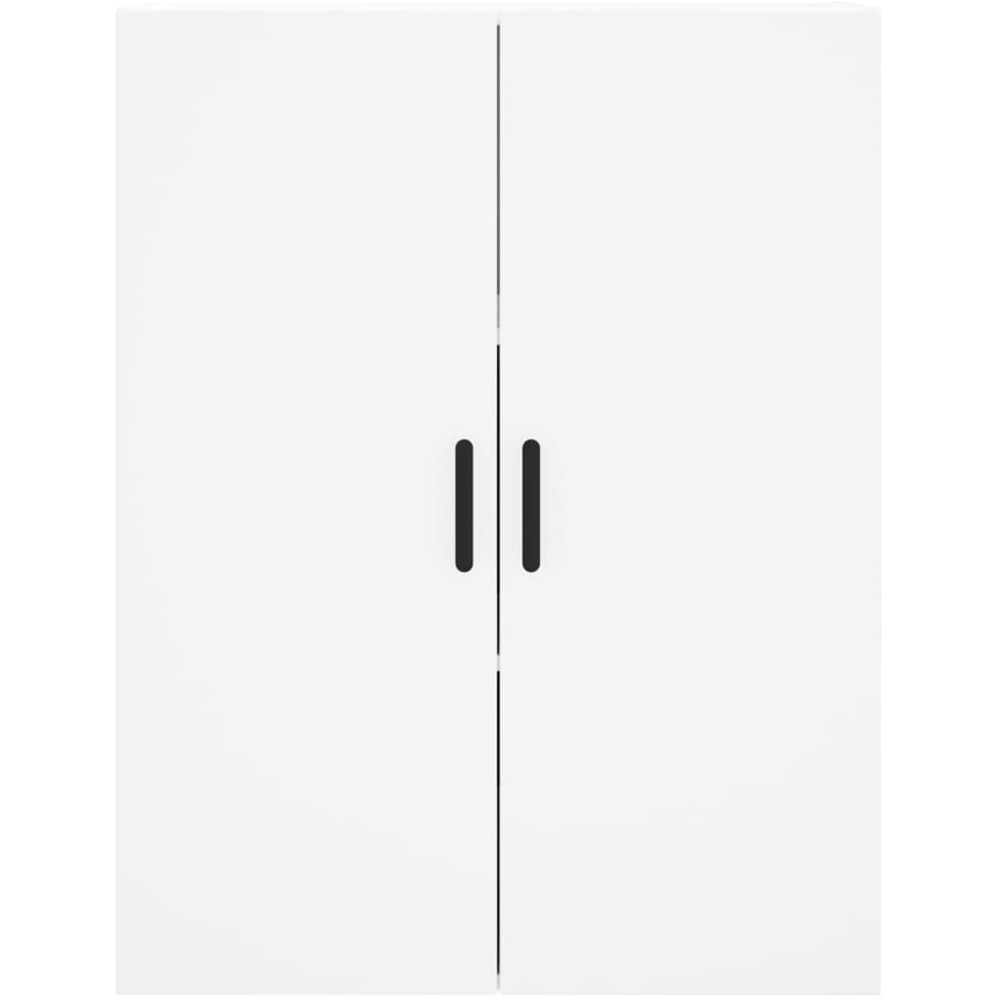 vidaXL 4 Door White Highboard Image 6