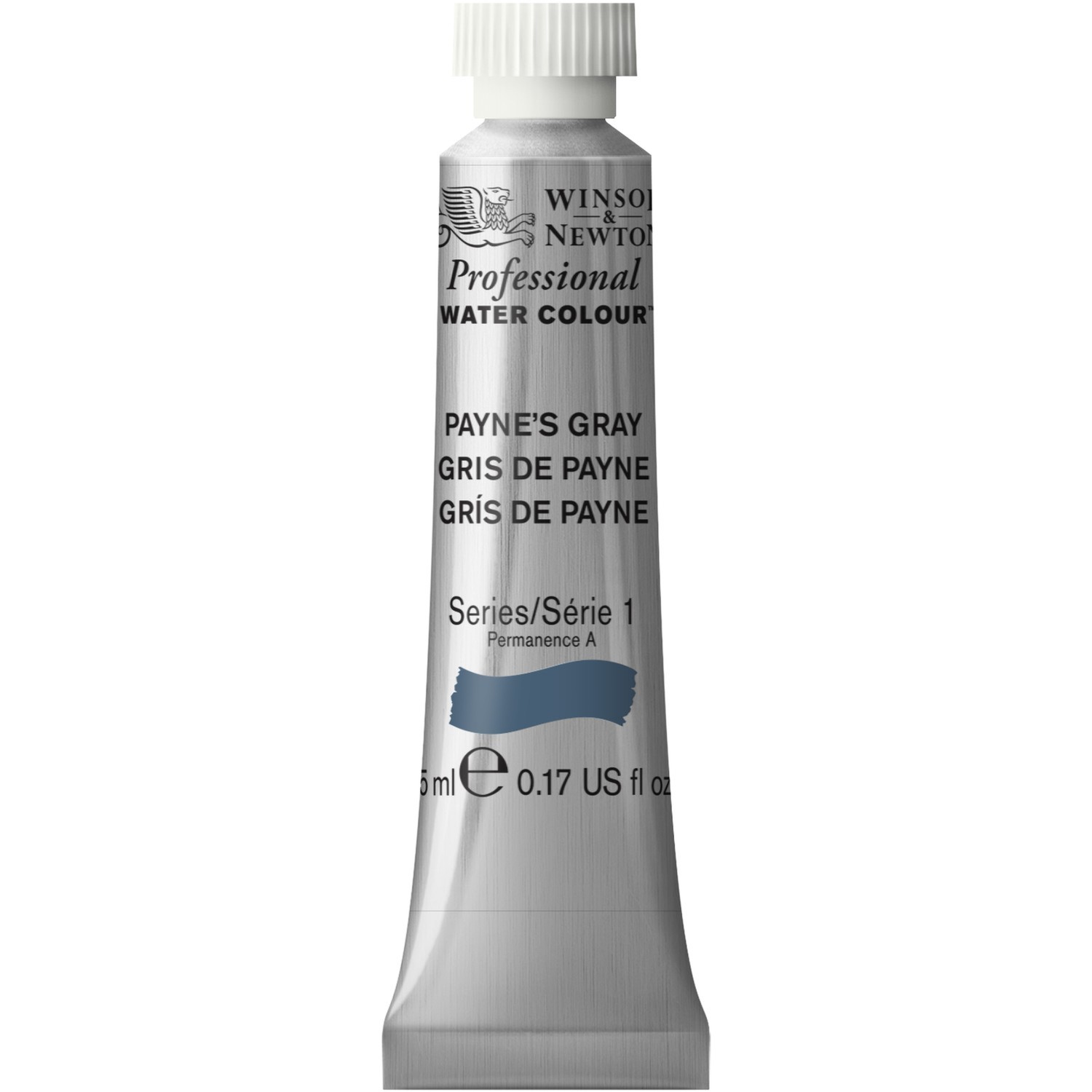 Winsor and Newton 5ml Professional Watercolour Paint - Paynes Grey Image 1