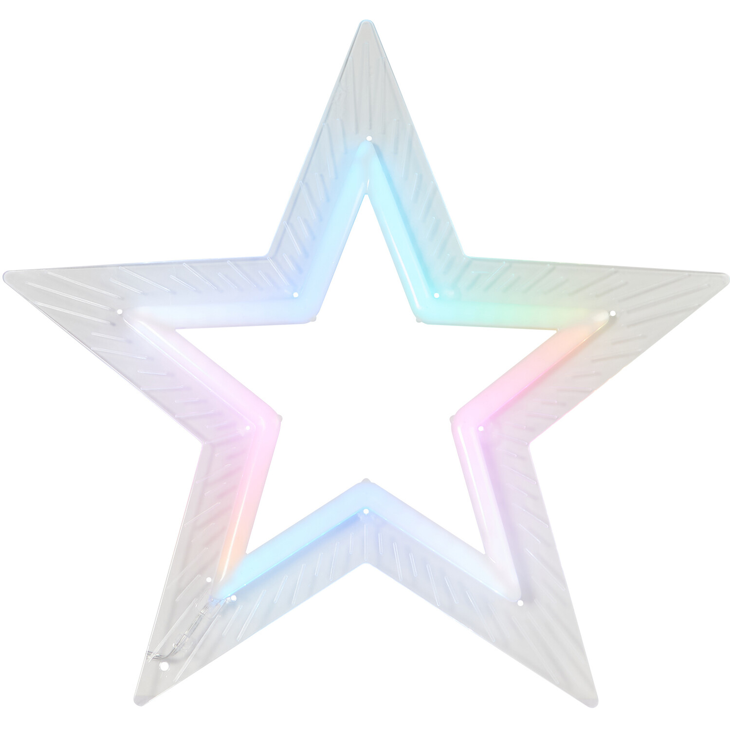 Colour Changing Acrylic Star Image 1