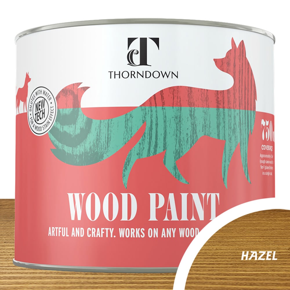 Thorndown Hazel Satin Wood Paint 750ml Image 4