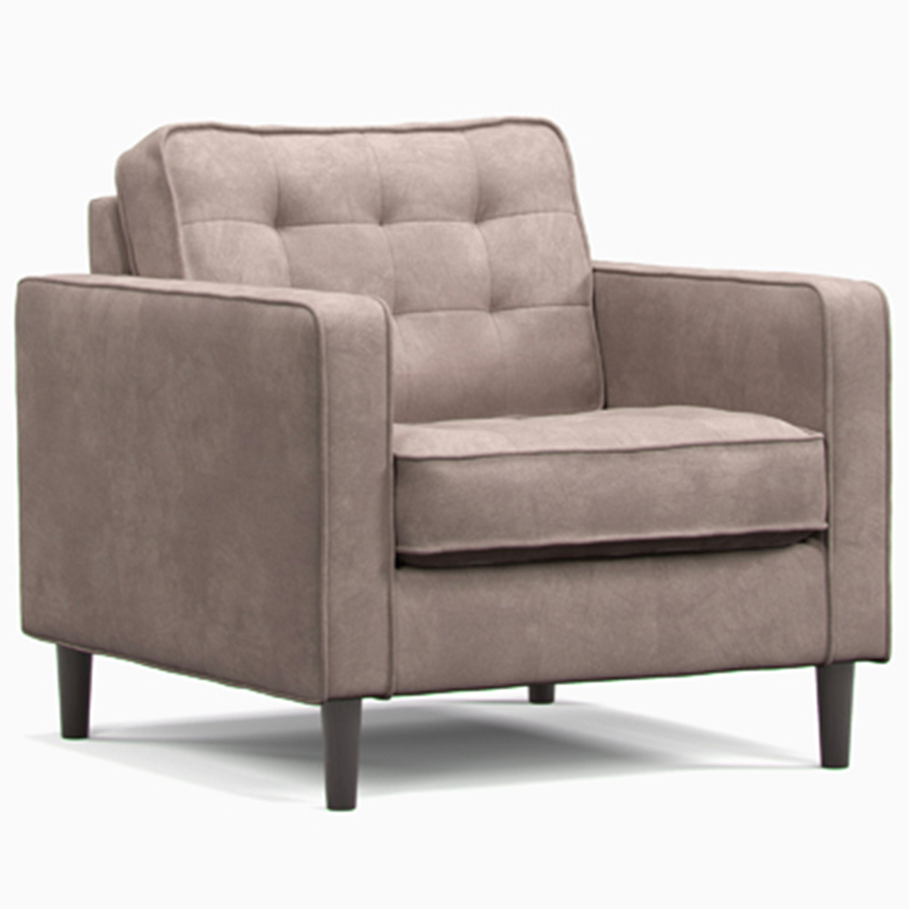 Milo Enjoy Pewter Armchair Image 2
