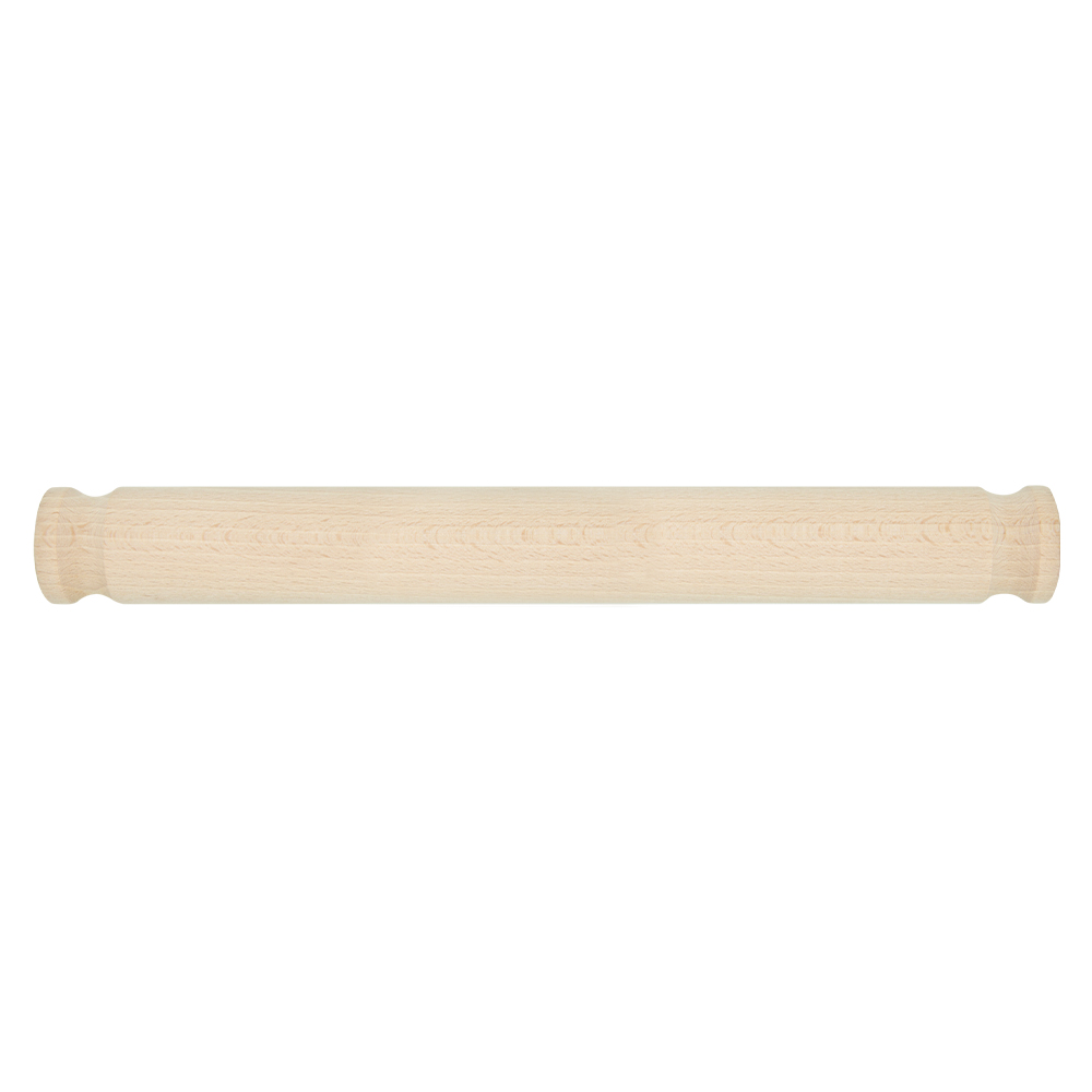 Wilko Beech Wood Rolling Pin 35cm Image 1