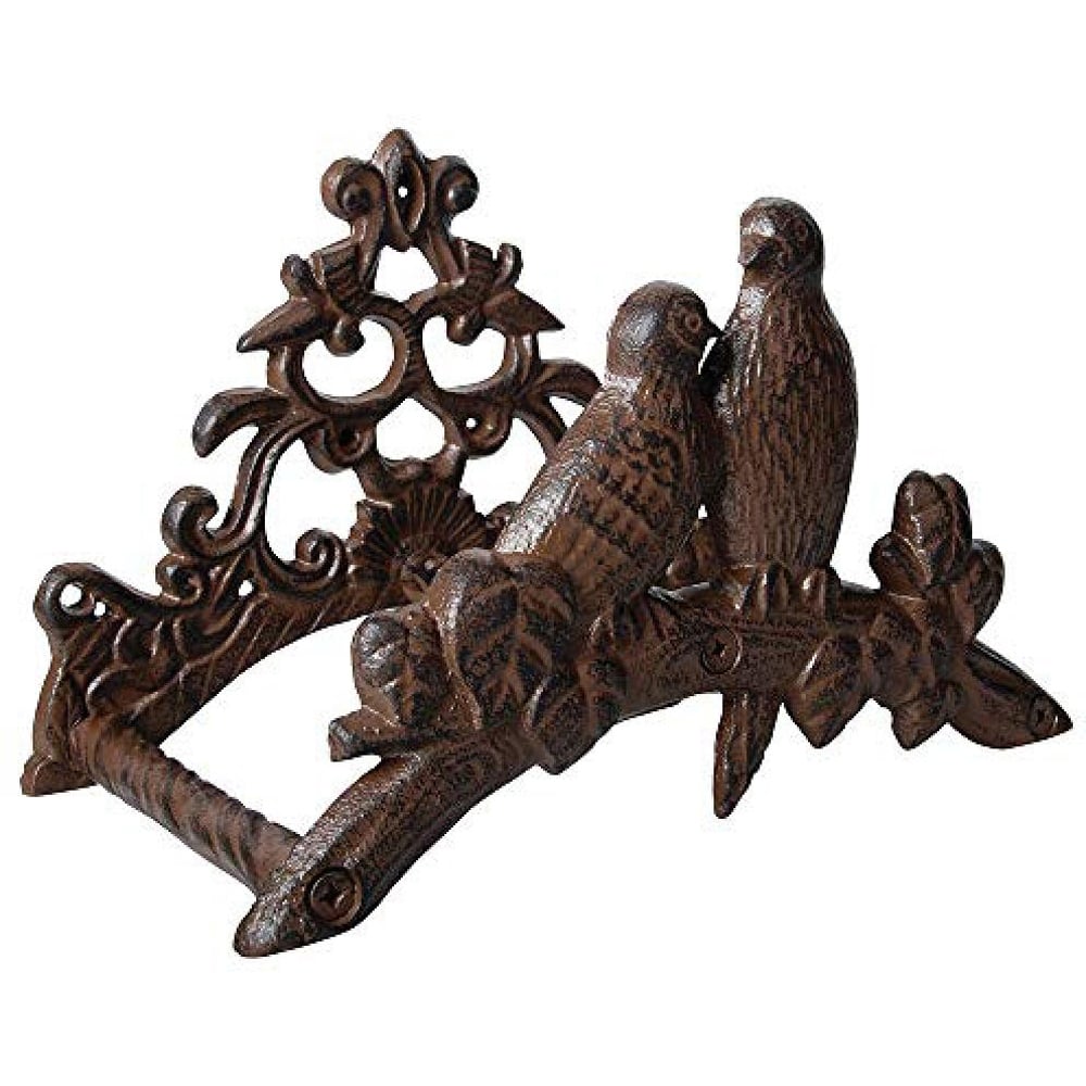 Fallen Fruits Brown Hose Holder with Bird Detail Top Image 1