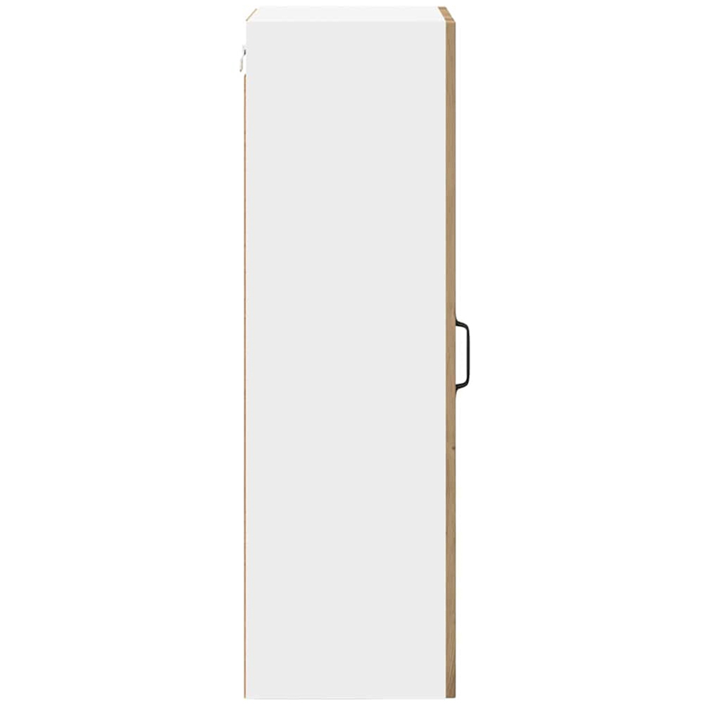 vidaXL Single Door Artisan Oak Kitchen Wall Cabinet Image 6