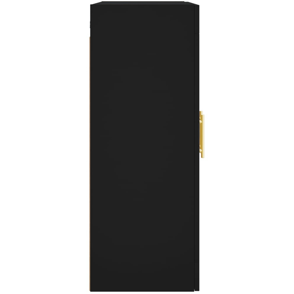vidaXL 2 Door Black Wall Mounted Cabinet Image 6