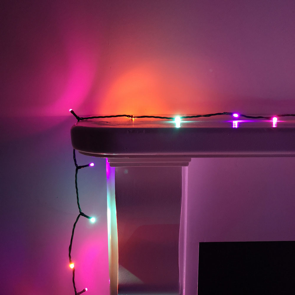 Premier SupaBrights 360 Rainbow LED Multi-Function Christmas String Light 28.7m Image 5