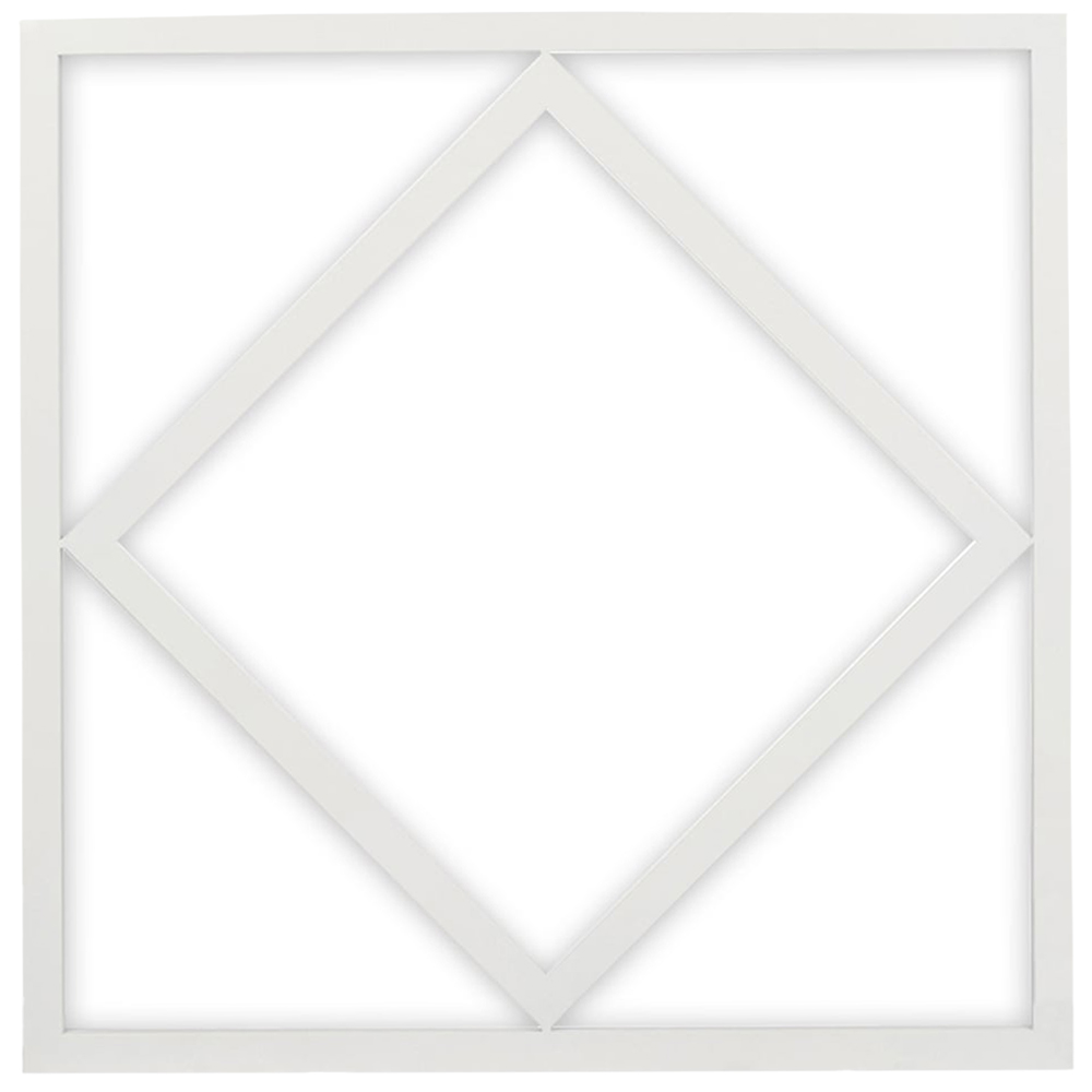 ENER-J 40W 4000K Double Square Borderline LED Panel 60 x 60cm Image 1