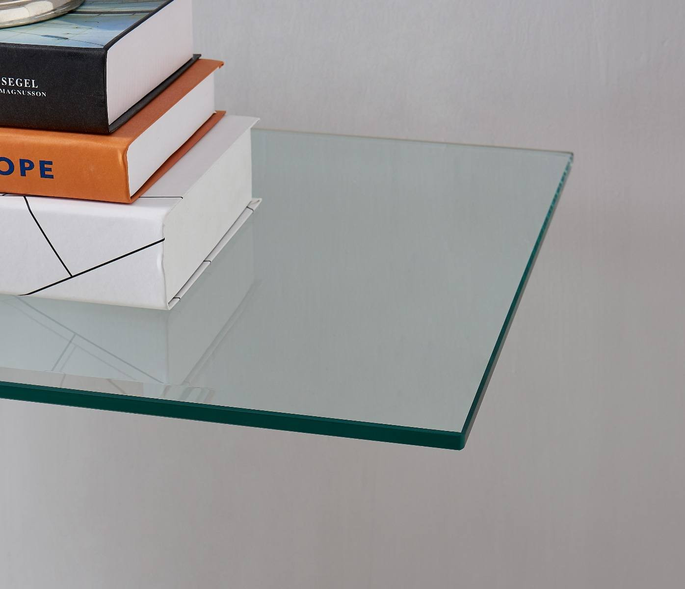 Furniturebox Tavolo Silver Leg Console Table Image 5