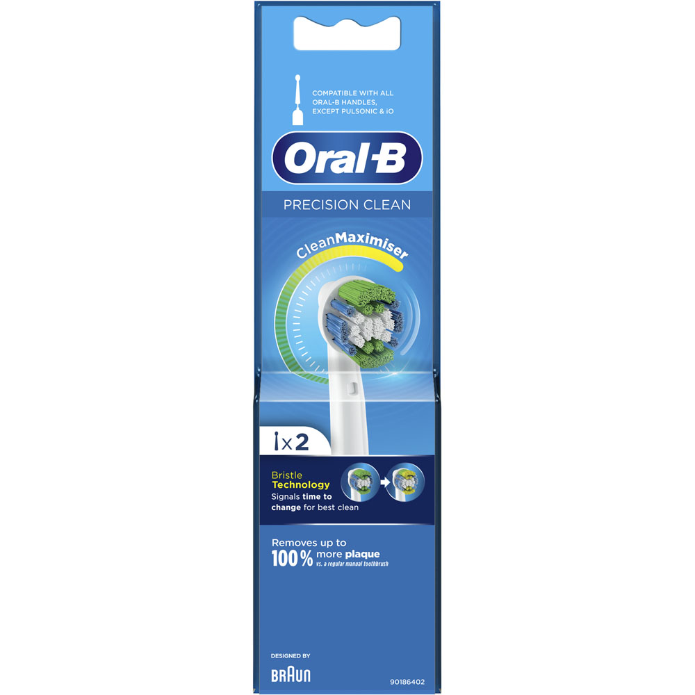Oral B Precision Clean Refills 2 Pack Image 2