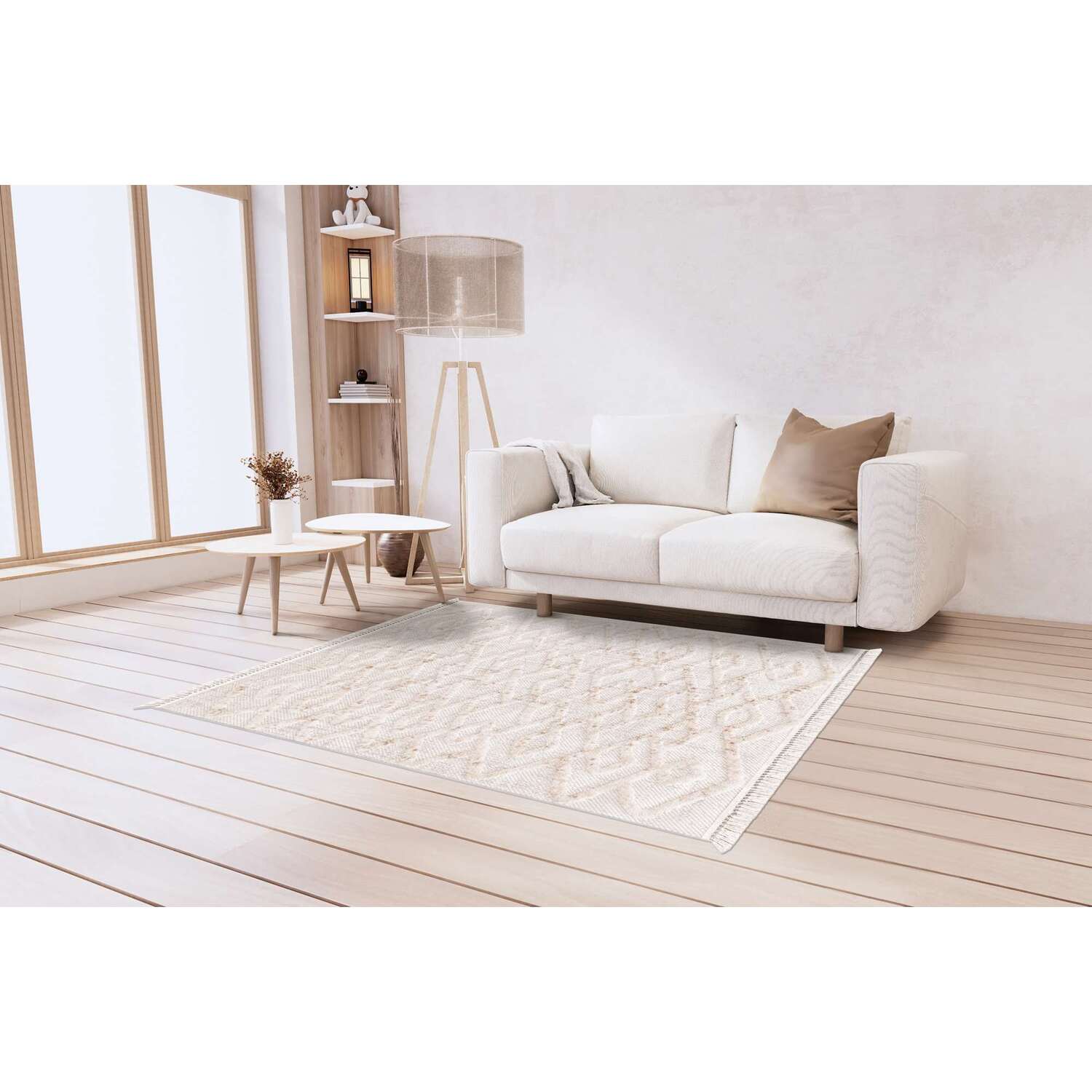 Magnus Rug - Ivory / 140cm Image 3
