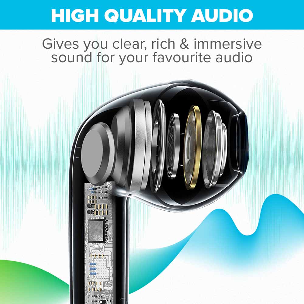 Maplin White Wired Earbuds Lightning Image 3