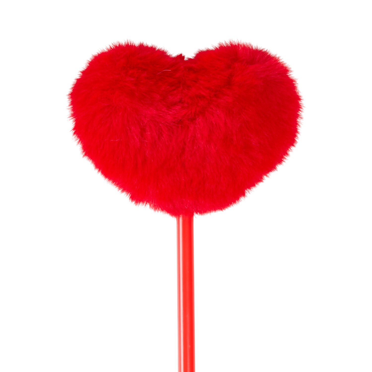 Fluffy Heart Pom Pom Pen Image 3