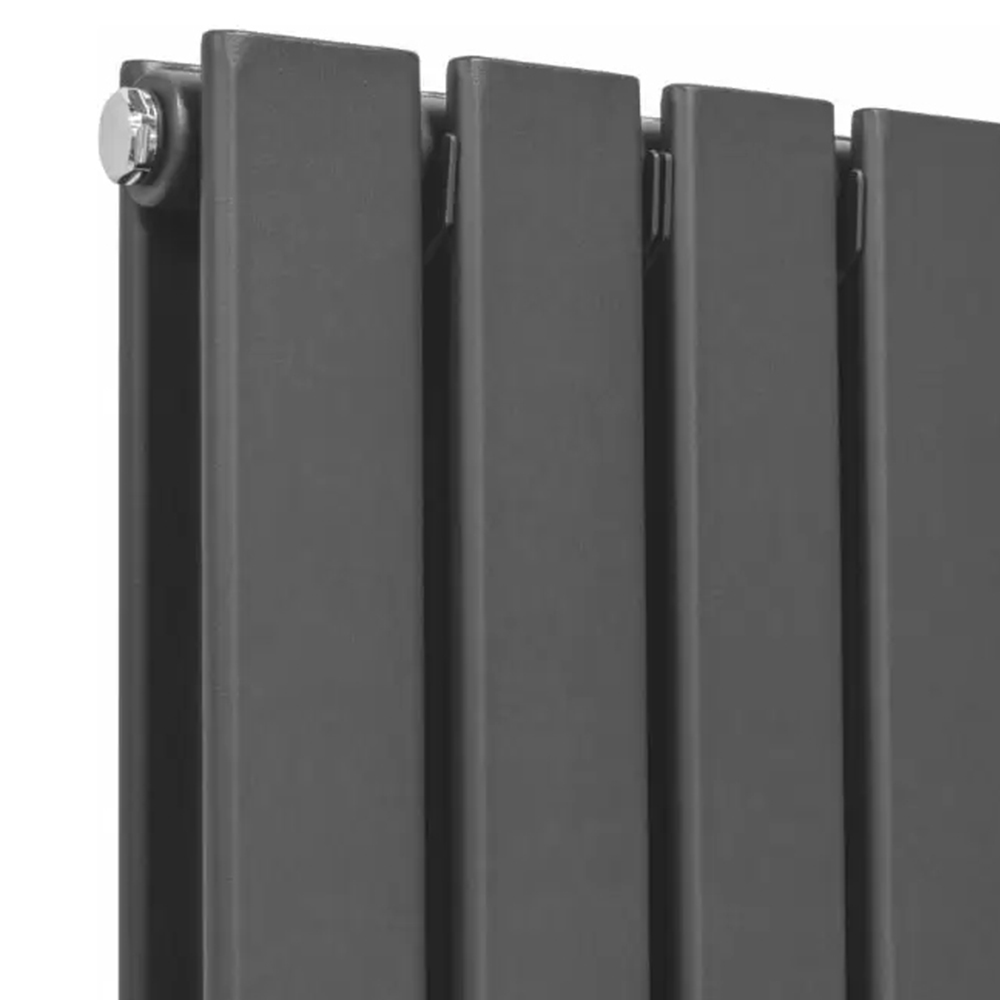 MonsterShop Anthracite Grey Flat Radiator 1600 x 280mm Image 4